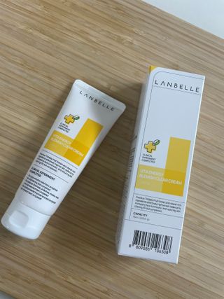 랑벨 비타 에너지 잡티 크림 75ml (피부 속 기미완화크림) — 5점을 준 리뷰어가 2022년 5월 올린 사용 사진