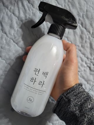 편백하라 피톤치드 편백수 탈취제 500ML — 5점을 준 리뷰어가 2022년 11월 올린 사용 사진