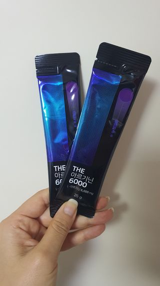 [닥터루템]THE 맛있고 THE 진한 THE 아르기닌 6000 1box (15포) — 4점을 준 리뷰어가 2022년 10월 올린 사용 사진