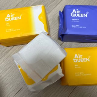 에어퀸 뉴브레스 유기농 생리대 4종 (팬티라이너 20P + 중형 10P + 대형 10P + 오버나이트 8P)_체험단 2차 — 5점을 준 리뷰어가 2024년 11월 올린 사용 사진