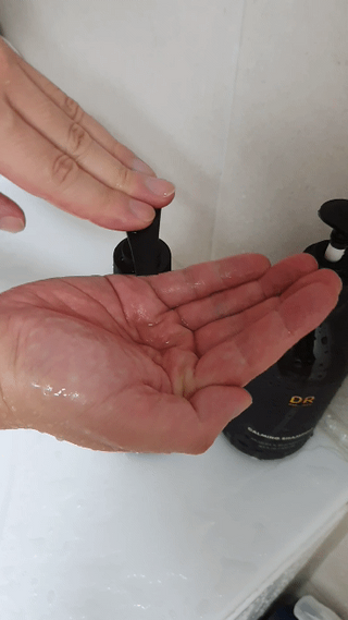 디알 카밍 샴푸 트리트먼트 500ml 세트 — 5점을 준 리뷰어가 2021년 9월 올린 사용 사진