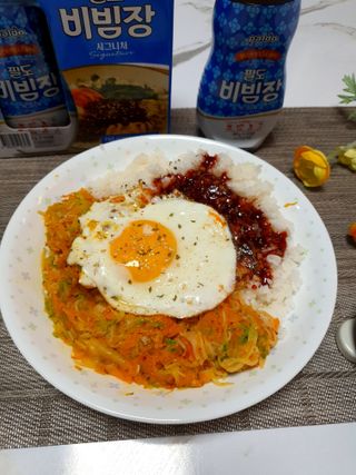 팔도비빔장 시그니처 380g 2개 — 5점을 준 리뷰어가 2022년 2월 올린 사용 사진