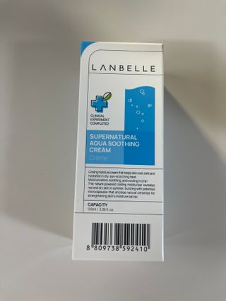 랑벨 수퍼내츄럴 아쿠아 수딩 크림 100ml — 4점을 준 리뷰어가 2022년 4월 올린 사용 사진