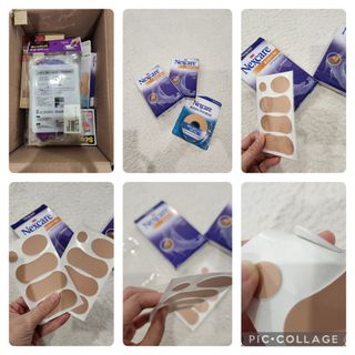 3M 넥스케어 물집방지쿠션테이프 1매 + 물집방지패드 10매 — 5점을 준 리뷰어가 2024년 3월 올린 사용 사진