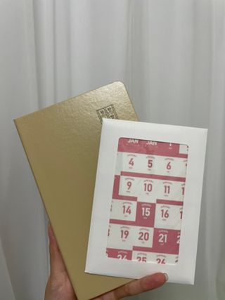 리훈 2023년 하고싶은말다이어리 (세로/정사각 중 택 1, 베이지/블루 중 택 1) — 5점을 준 리뷰어가 2023년 2월 올린 사용 사진