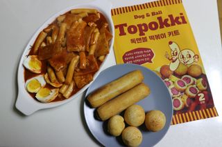 Dog&Ball 독앤볼 독앤볼 떡볶이 키트 — 5점을 준 리뷰어가 2021년 12월 올린 사용 사진