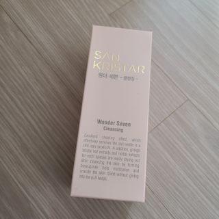 약손명가코스메틱 산 크리스타 원더 세븐 클렌징 80ml — 5점을 준 리뷰어가 2021년 2월 올린 사용 사진