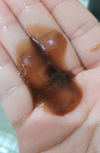 헤어플러스 콴디 플러피 클라우드 버블 팩 클렌저 — 5점을 준 리뷰어가 2021년 3월 올린 사용 사진