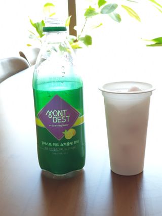 몽베스트 Montbest with Sparkling water Lemon OR Lime 20병(랜덤) — 5점을 준 리뷰어가 2021년 10월 올린 사용 사진