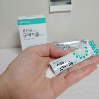 프리마인 유산균 국가지정연구소 선정, 살아있는 생유산균 200억 마리의 힘. 유산균n굿바이옴플러스 — 5점을 준 리뷰어가 2021년 12월 올린 사용 사진