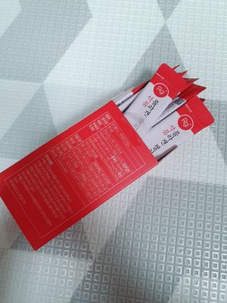함초록 Rg+ 석류콜라겐젤리 — 4.5점을 준 리뷰어가 2021년 3월 올린 사용 사진