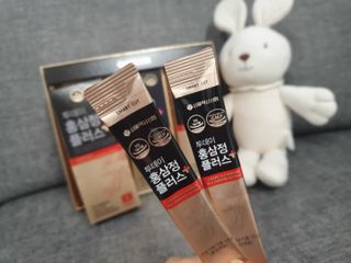 서울약사신협_투데이홍삼정플러스스틱_10g x 30포 — 5점을 준 리뷰어가 2020년 12월 올린 사용 사진