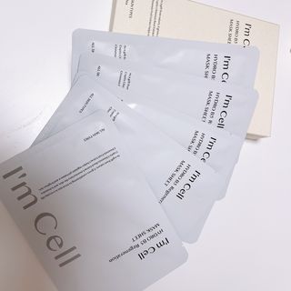 아이엠셀 하이드로 B5 리제너레이션 마스크시트 — 5점을 준 리뷰어가 2021년 5월 올린 사용 사진
