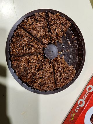 NISSIN 닛신 크리스피 초코 — 5점을 준 리뷰어가 2023년 1월 올린 사용 사진