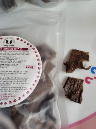 [졸리졸리]말 폐(HORSE LUNG) — 5점을 준 리뷰어가 2023년 1월 올린 사용 사진