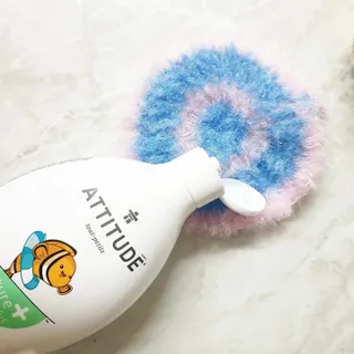 에티튜드 천연 젖병세정제 무향 700ml 1종 주방세제 EWG올그린 순한 비건 세제 — 5점을 준 리뷰어가 2022년 8월 올린 사용 사진