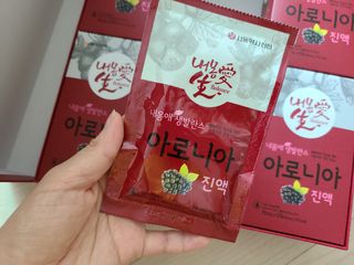 서울약사신협_내몸애생발란스아로니아_70ml x 30포 — 5점을 준 리뷰어가 2021년 6월 올린 사용 사진