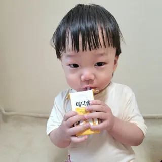 메디웰 페디아드링크 미니 바나나맛 — 5점을 준 리뷰어가 2022년 8월 올린 사용 사진