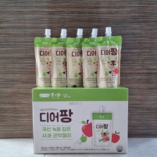 [몸엔용] 우리 아이 건강간식, 달콤한 녹용곤약젤리 디어팡 4종 — 4.5점을 준 리뷰어가 2021년 8월 올린 사용 사진