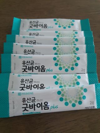 프리마인 유산균 국가지정연구소 선정, 살아있는 생유산균 200억 마리의 힘. 유산균n굿바이옴플러스 — 5점을 준 리뷰어가 2021년 10월 올린 사용 사진