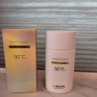 아이레시피 모이스트터치 스포츠 선밀크 50ml (SPF50+ PA+++) — 5점을 준 리뷰어가 2023년 4월 올린 사용 사진