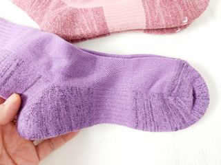 [사이즈가 있는 양말 필로이] 여자 트레킹 양말 3족 세트【 S, M, L 】3가지 사이즈_컬러 별로 1족씩 — 5점을 준 리뷰어가 2022년 9월 올린 사용 사진