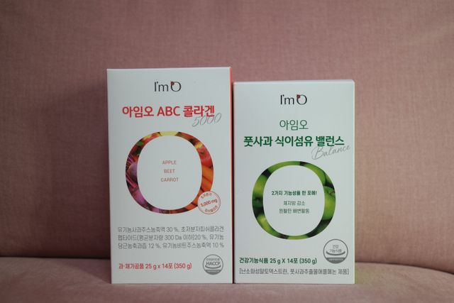 아임오 풋사과 식이섬유 밸런스 젤리 14포 리뷰 사진