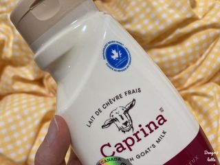 (구패키지)카프리나 프레쉬 산양밀크 어메이징 바디워시 500ml(오리지널향) — 4점을 준 리뷰어가 2023년 2월 올린 사용 사진