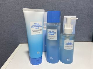 페브유 / FABYOU 페브유 pH5.5 캐모마일 젤 클렌징 폼 + 클렌징 오일 + 토너 3종 세트 — 4.5점을 준 리뷰어가 2021년 6월 올린 사용 사진