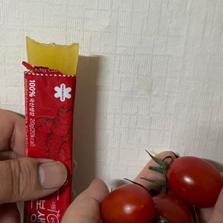 레드닥터 대추방울토마토 + 본생강 망고맛 스틱형 젤리 — 5점을 준 리뷰어가 2022년 12월 올린 사용 사진