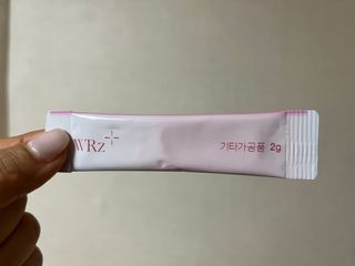 방방곳곳 청수체 콜라겐 — 2.5점을 준 리뷰어가 2022년 2월 올린 사용 사진