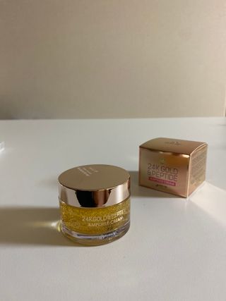 아이앤립 / EYENLIP 아이앤립 24K 골드 N 펩타이드 앰플 크림 — 5점을 준 리뷰어가 2021년 4월 올린 사용 사진