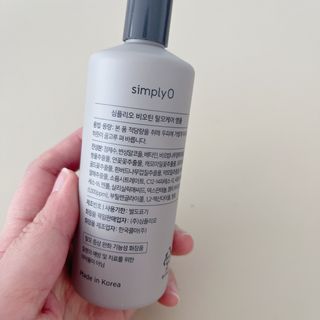심플리오 비오틴 탈모케어 솔루션 2종 샴푸 500ml + 앰플 1개입 — 5점을 준 리뷰어가 2022년 4월 올린 사용 사진