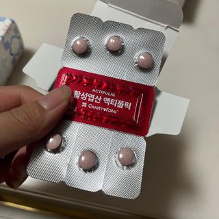 [리노브] 4세대 활성엽산 액티폴릭 270mg x 30정 — 5점을 준 리뷰어가 2022년 8월 올린 사용 사진