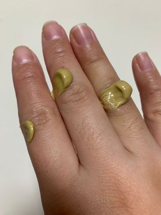 건선/아토/습진/민감성 피부 천연보습진정크림 소리온 크림 & 센시티브 크림 50g — 5점을 준 리뷰어가 2022년 1월 올린 사용 사진