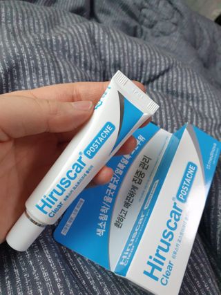 히루스카 포스트아크네 클리어 — 4점을 준 리뷰어가 2021년 2월 올린 사용 사진