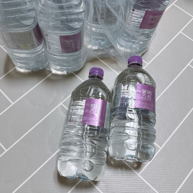MONTBEST 1L 12입 리뷰 사진