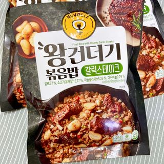 한성기업 무볼레 왕건더기 볶음밥 갈릭스테이크 — 5점을 준 리뷰어가 2021년 10월 올린 사용 사진