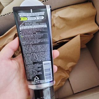 [갸스비] 지성 남성을 위한 포어케어 클렌징폼 — 5점을 준 리뷰어가 2021년 10월 올린 사용 사진
