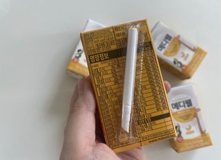 메디웰 페디아드링크 미니 바나나맛 — 5점을 준 리뷰어가 2022년 8월 올린 사용 사진