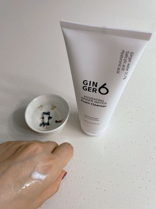 GINGER6 하이드레이팅 진저 워터 폼클렌징 — 5점을 준 리뷰어가 2021년 9월 올린 사용 사진