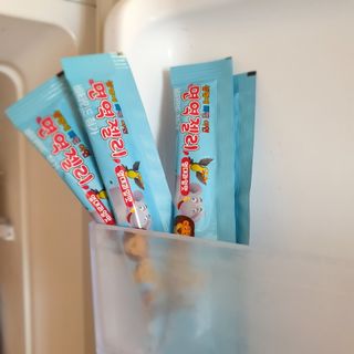 다나음 셀렌에 빠진 아연면역젤리 열대과일맛+사과맛 — 5점을 준 리뷰어가 2023년 7월 올린 사용 사진