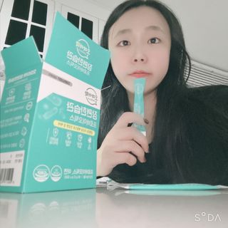[유산균] 오마이락 장편한습관 프로바이오틱스 30P — 4점을 준 리뷰어가 2022년 11월 올린 사용 사진