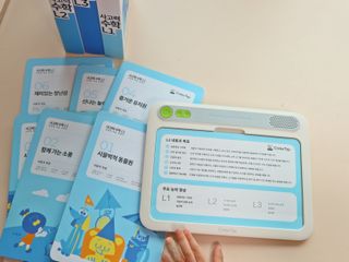 크레타탭 차세대 사고력 유아수학 학습기 페이퍼 태블릿 — 5점을 준 리뷰어가 2023년 9월 올린 사용 사진