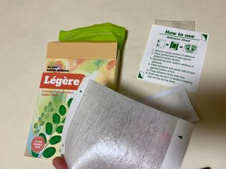 [레제르] 아로마 수액패치 발패치 10매입 - 라벤더향/유칼립투스향/대나무향 — 4점을 준 리뷰어가 2022년 2월 올린 사용 사진