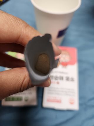 아이비웰니스 빵순이 효소 키위맛 7포 + 석류맛 7포 (총 14포, 2주분) — 5점을 준 리뷰어가 2022년 10월 올린 사용 사진