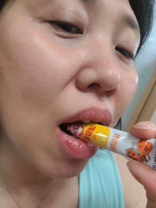광동생활건강 [광동] 비타500데일리스틱  ★빼빼로데이★ 30포+70포+ 뚱랑이스티커+빼빼로+쇼핑백 — 5점을 준 리뷰어가 2022년 11월 올린 사용 사진