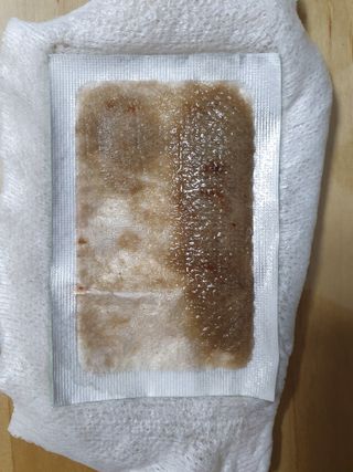 [레제르] 아로마 수액패치 발패치 10매입 - 라벤더향/유칼립투스향/대나무향 — 5점을 준 리뷰어가 2022년 2월 올린 사용 사진