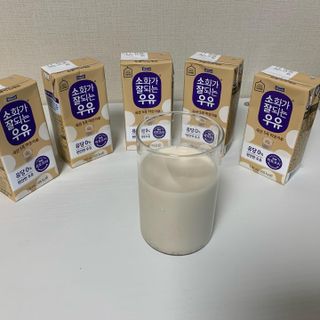 소화가 잘되는 우유 국산 5곡 미숫가루 — 5점을 준 리뷰어가 2021년 9월 올린 사용 사진