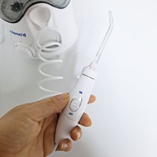 주식회사 클린디 [클린디] 양치 후 남은 이물질, 물치실로 완벽 제거 🦷 구강세정기 세트 [맞춤 칫솔 + 치약 포함] — 5점을 준 리뷰어가 2021년 12월 올린 사용 사진